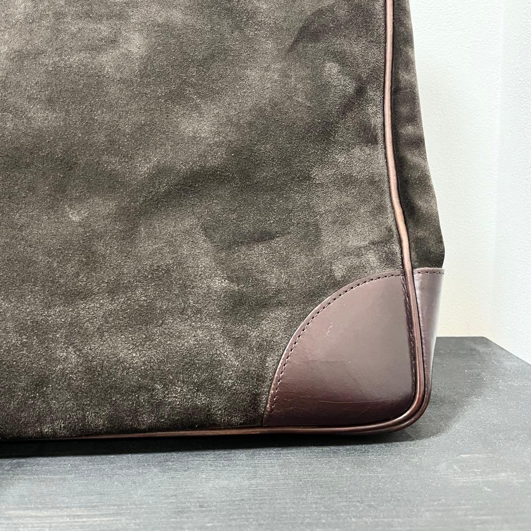 《Whitehouse Cox》スウェードトート 大容量