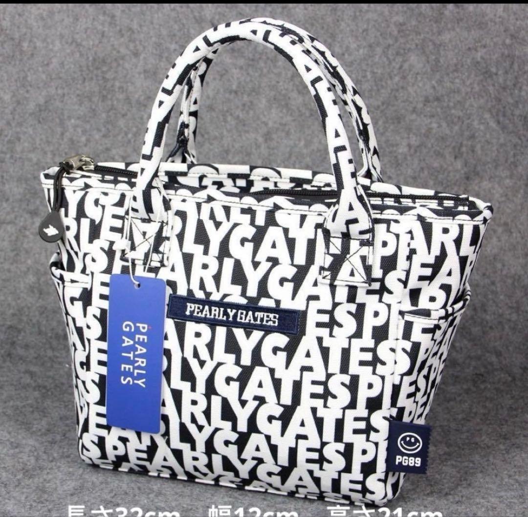PEARLY GATES PG89 カートバッグ ホワイト 未使用品 タグ付 - メルカリ