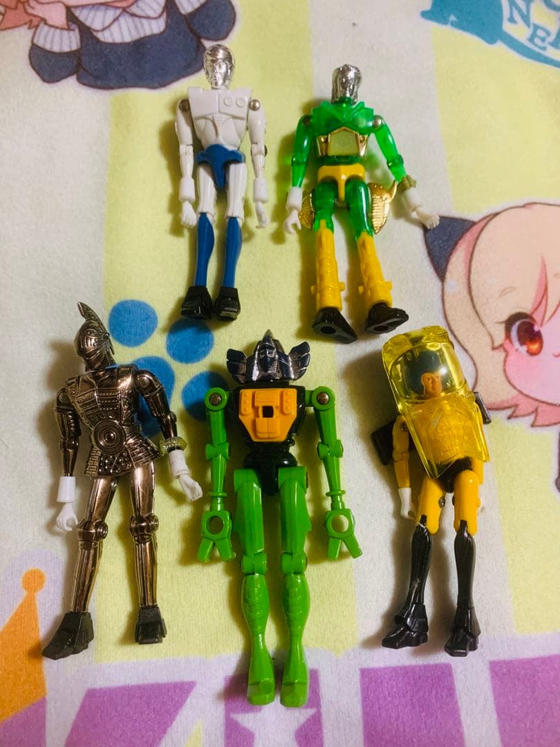 昭和レトロ ミクロマン アクロイヤー レーシングタイタン フィギュア 5