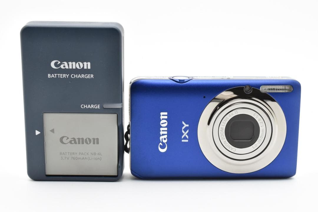 【美品】Canon IXY 210F ブルー　動作確認済 Amazon | Canon デジタルカメラ IXY 210F ブルー IXY210F(BL