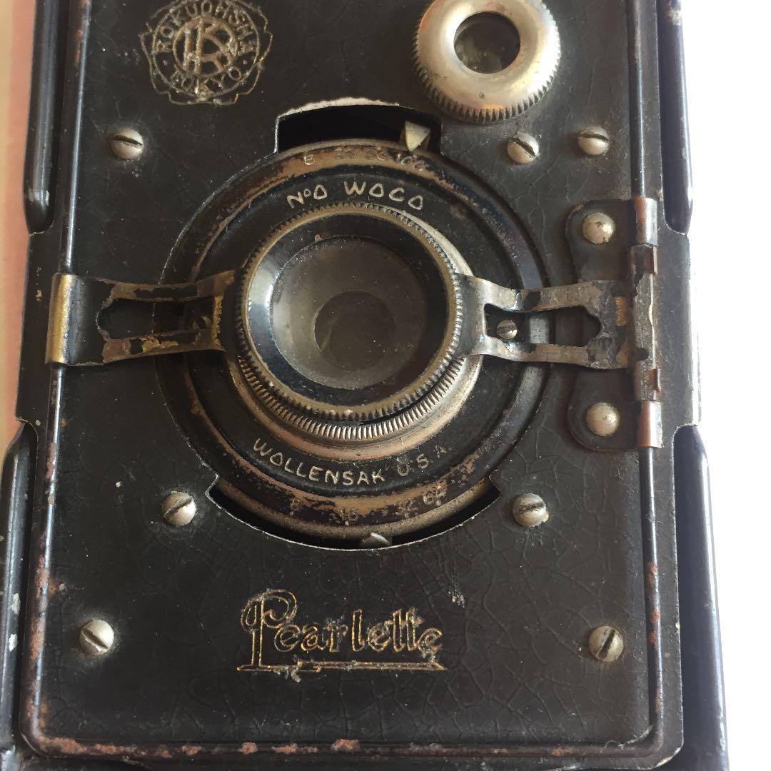 カメラ 骨董品 pearlett - メルカリ