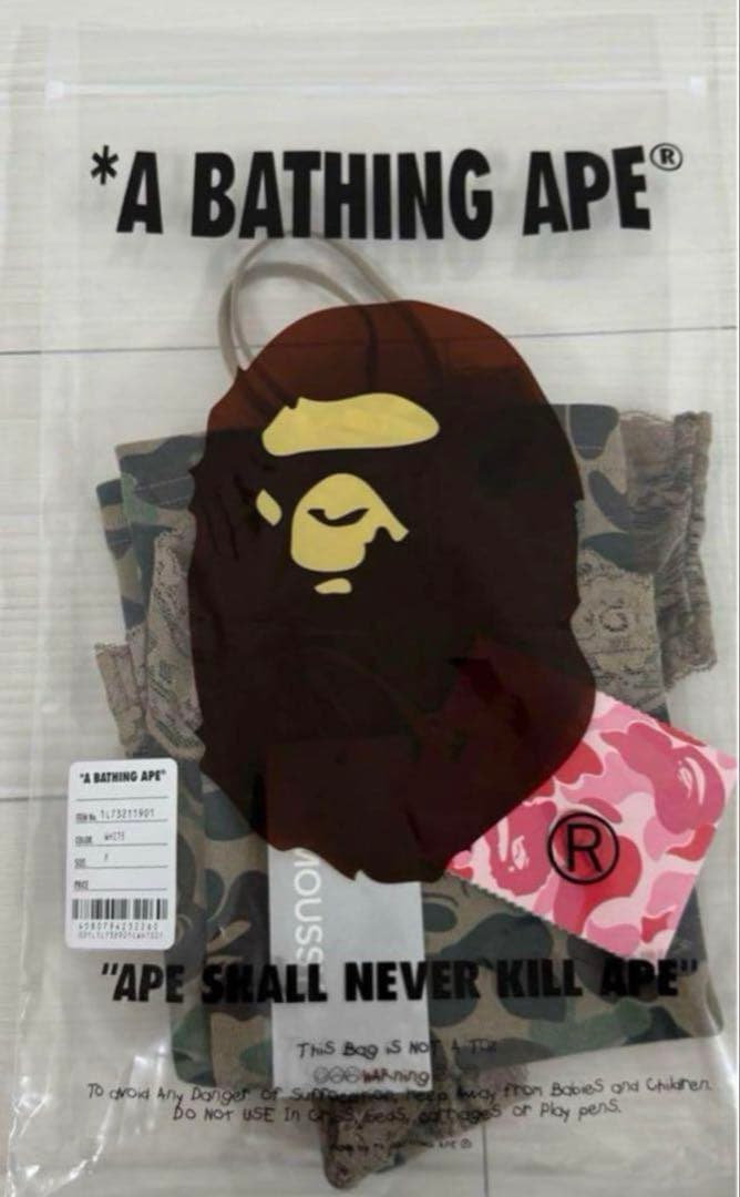 新品 MOUSSY × A BATHING APE アンダーウェア - メルカリ