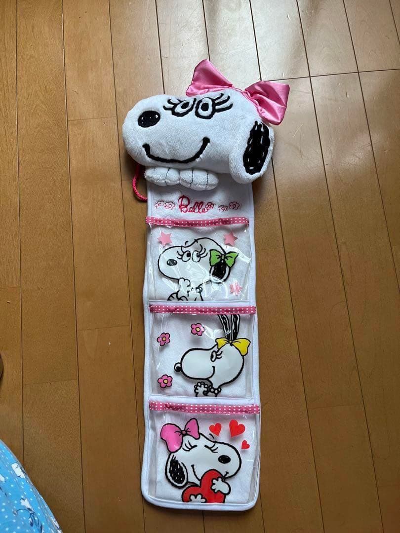 スヌーピー　ベルちゃん　ウォールポケット　ぬいぐるみ　ピーナッツ　レア　当時