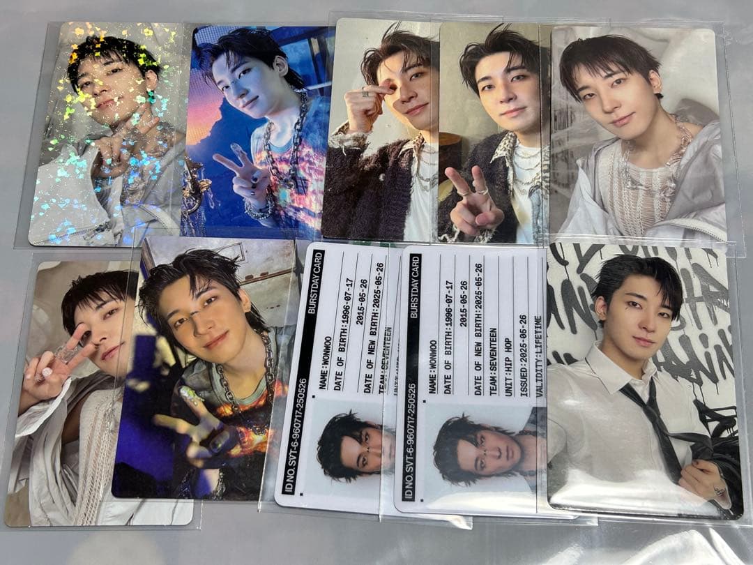 SEVENTEEN ウォヌ トレカ HAPPY BURSTDAY まとめ売り - メルカリ