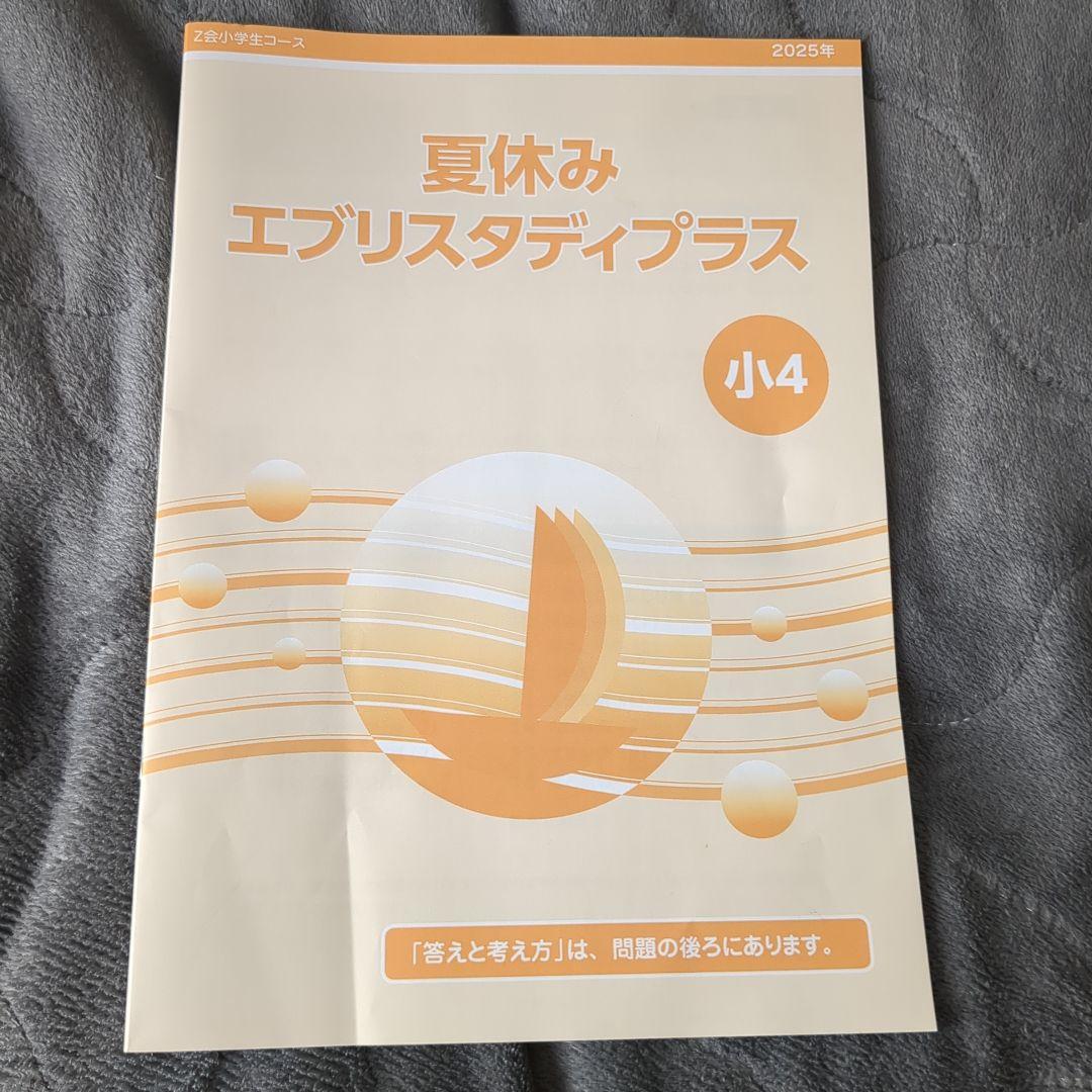 z会 エブリスタディ 自宅学習 家庭学習 復習 小4 - メルカリ