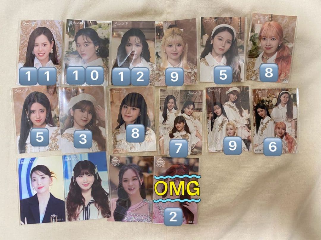 NiziU トレカ　フォトカード　グッズ