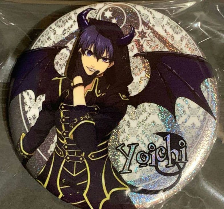 ブルーロック ファボテリア 天使と悪魔 レア グリッター缶バッジ 潔世