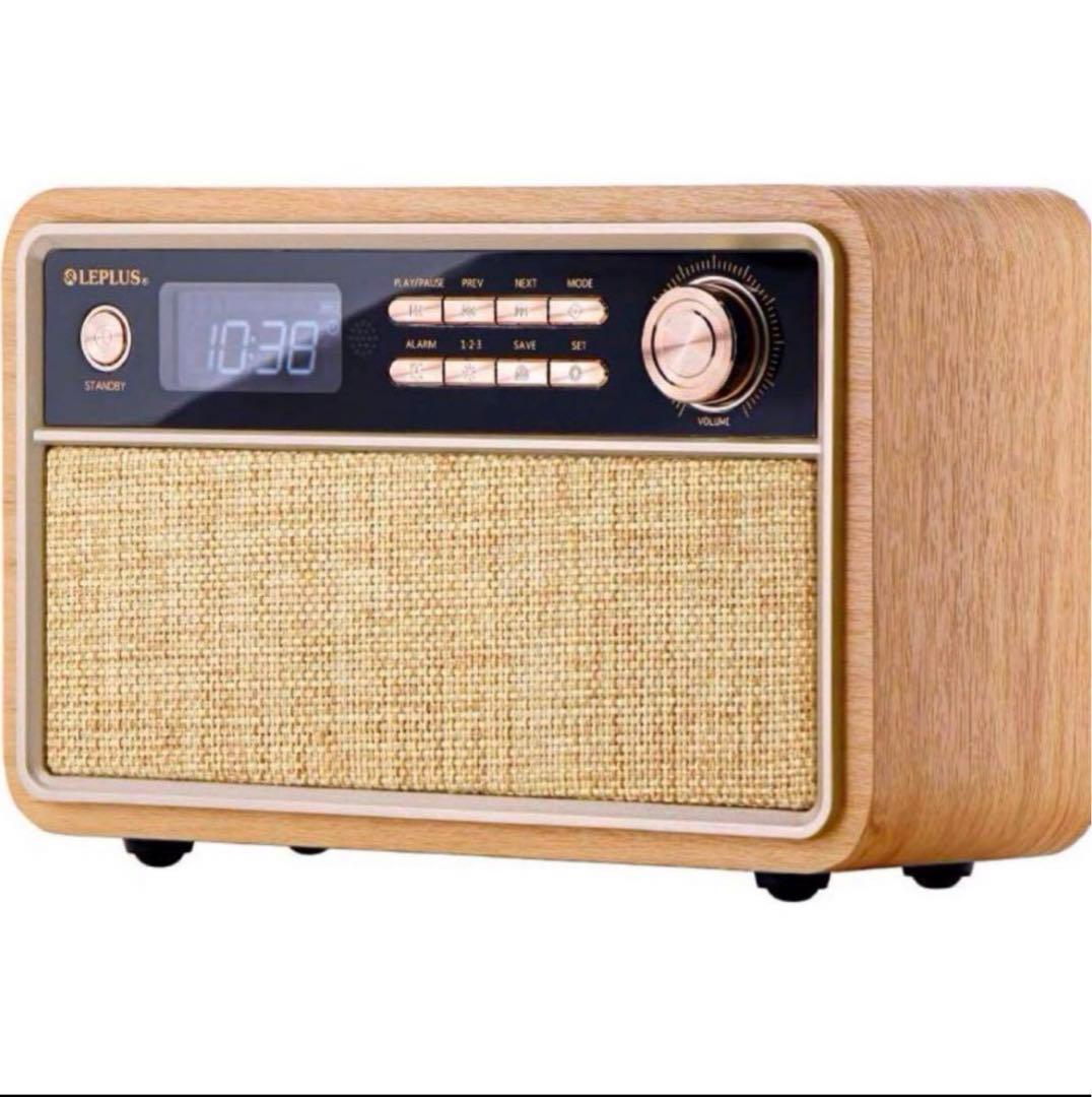 ワイヤレススピーカー 「Classica Premium」 レトロ調 新品未開封