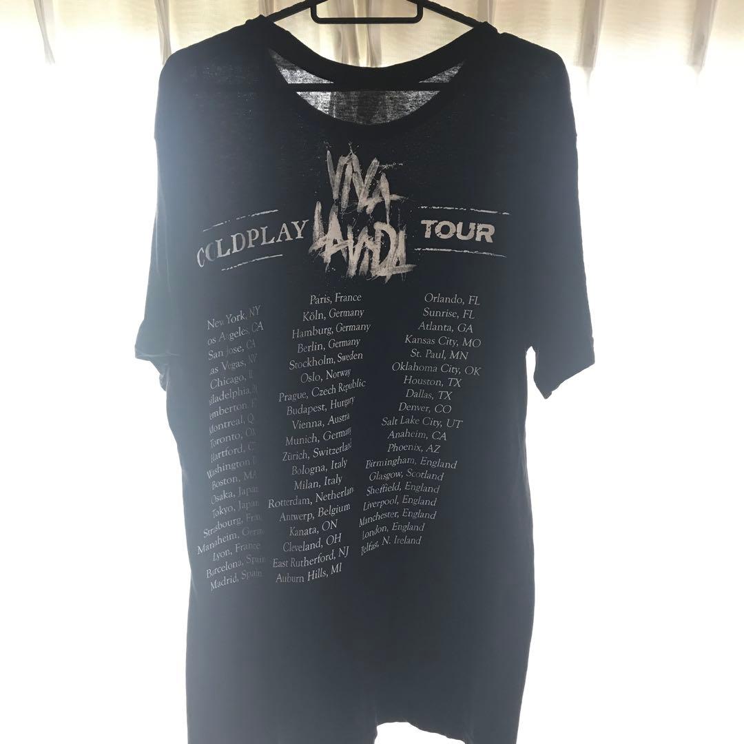 Cold play 「Viva la Vida 」tour t-shirt