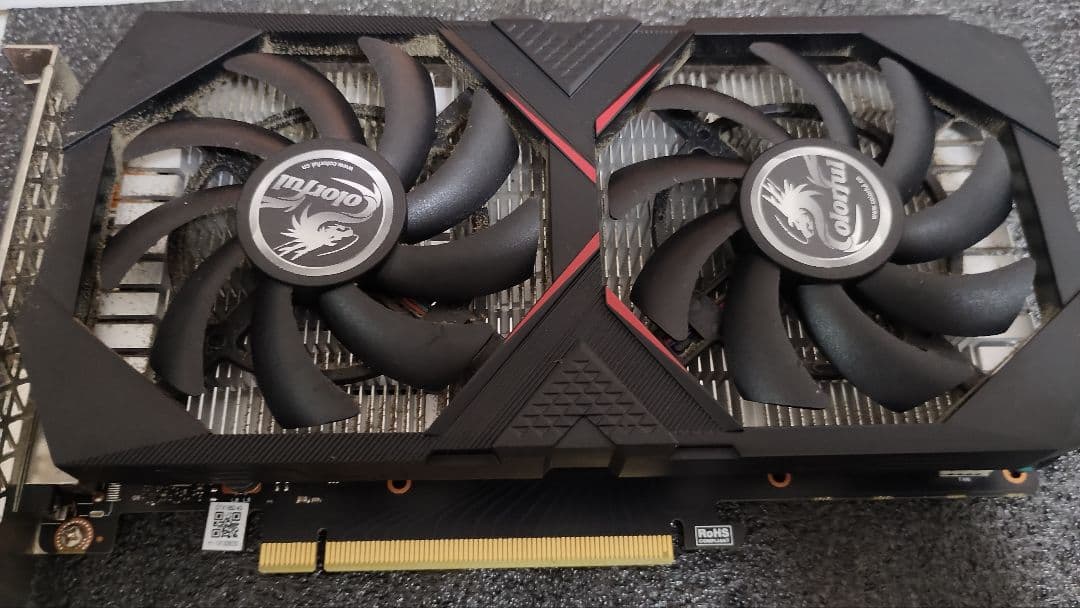 Colorful GeForce 1650 箱なし GF-GTX1650D6-E4GB/DF3 | NVIDIA GEFORCE GTX 1650 搭載 PCI-Express