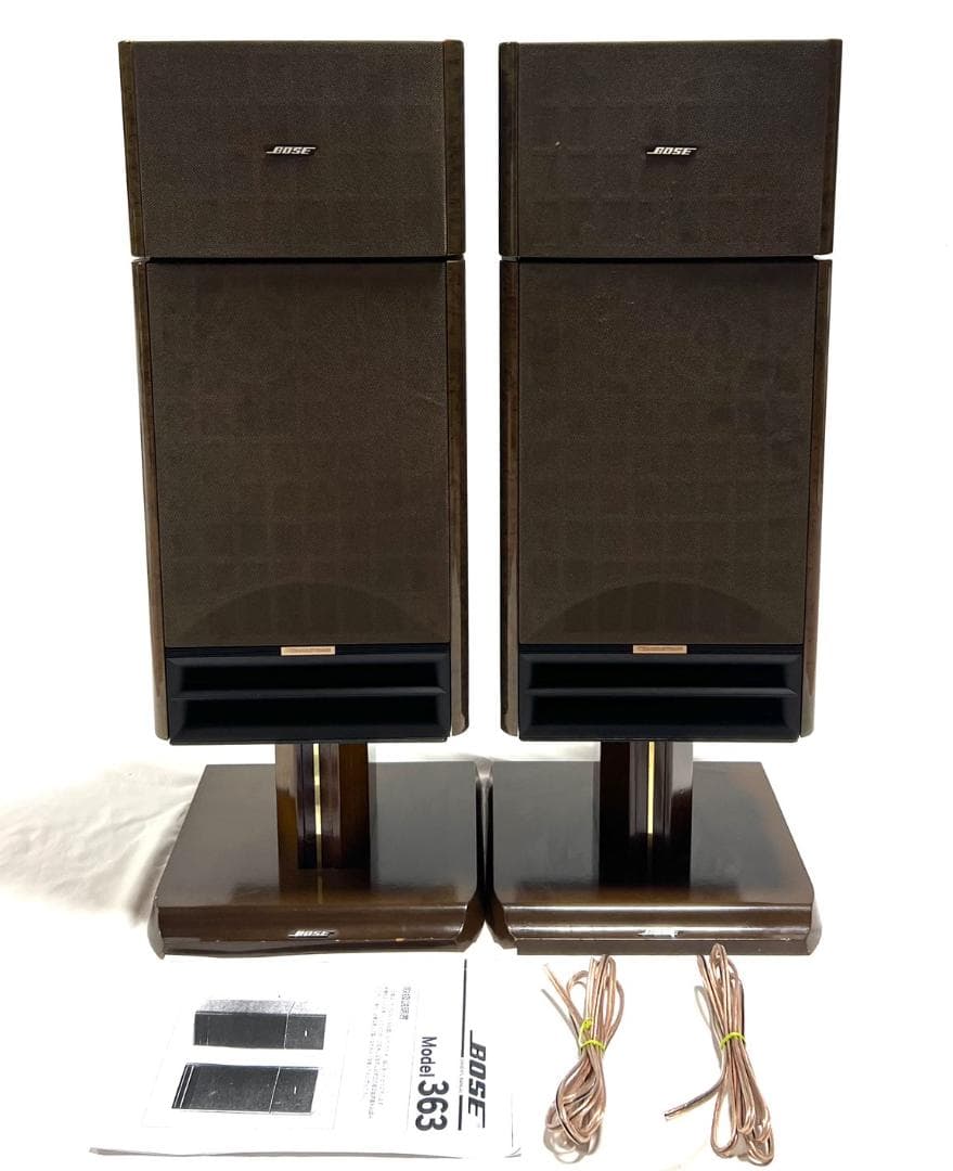 ☆良品 BOSE 363 SYSTEM スピーカー ペア スタンド付き 910 - メルカリ