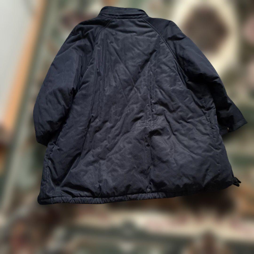 Burberry ネイビー コート チェック柄13号 - メルカリ