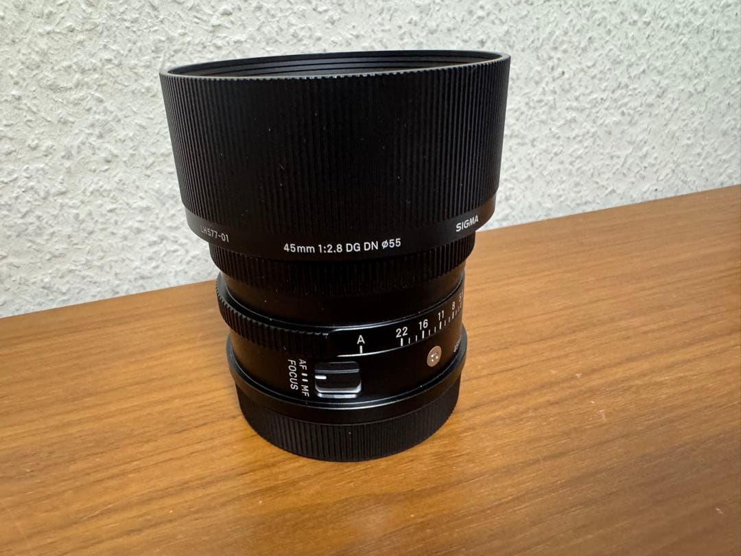 SIGMA 45mm f2.8 dg dn Lマウント Lightweight Sigma 45mm F2.8 DG DN for L-mount and E-mount