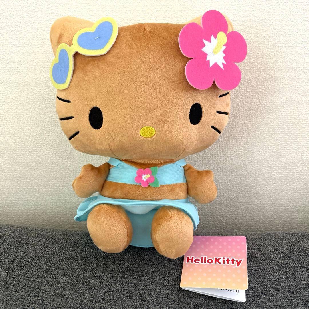 ハローキティ ぬいぐるみ 日焼けキティ - メルカリ