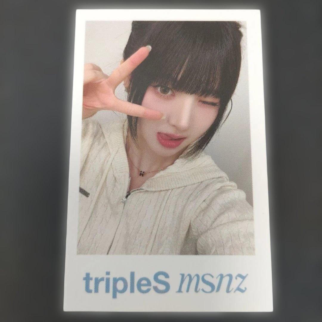 tripleS ヨンジ msnz トレカ everline 対面ファンサイン会 - メルカリ