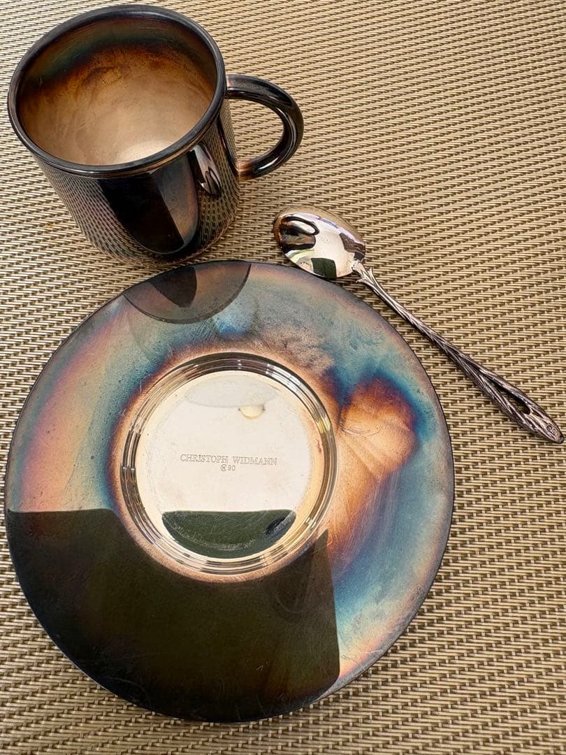 CHRISTOPH WIDMANN デミタスカップ 銀製 W90刻印 157g - メルカリ