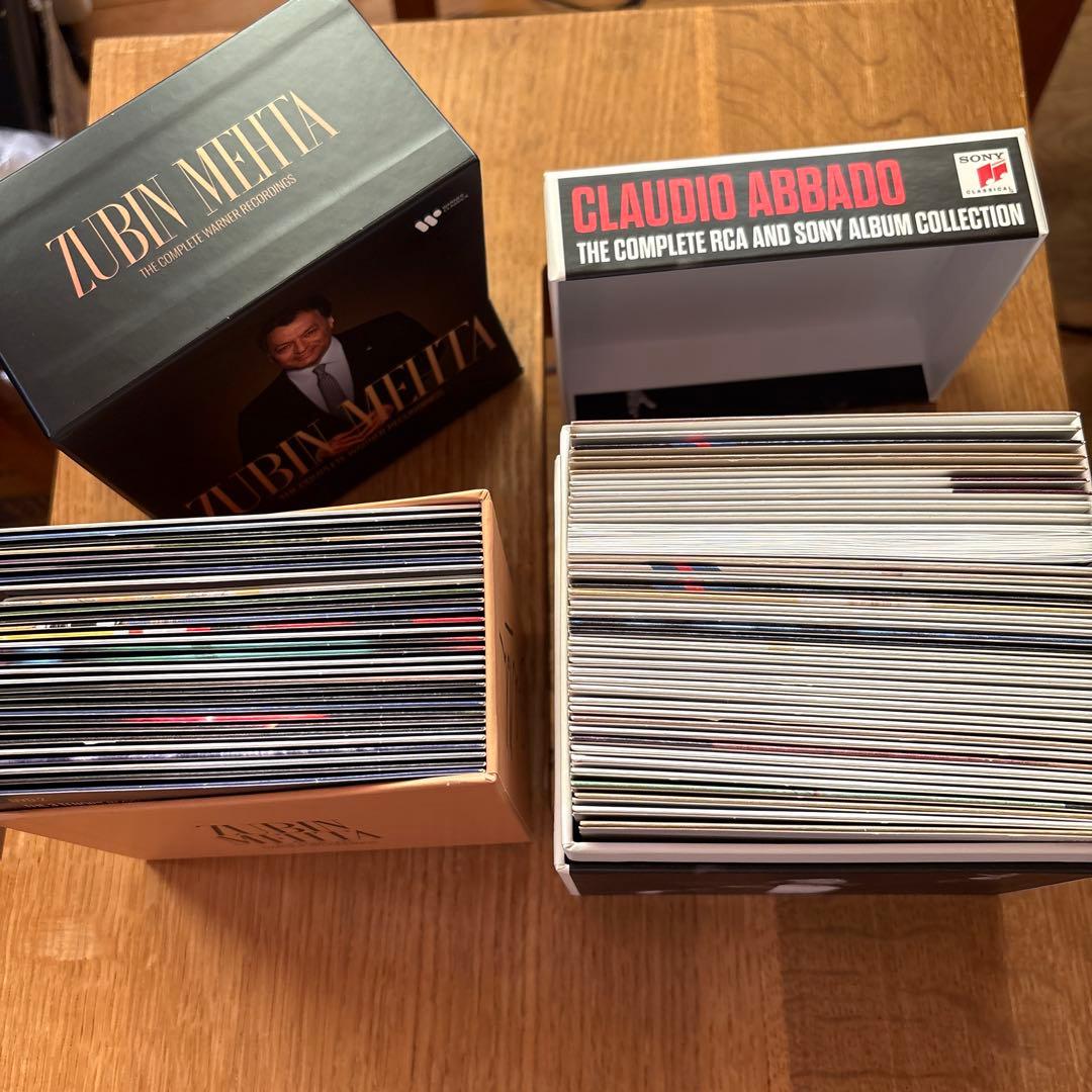 Zubin Mehta & Claudio Abbado BOXメータ&アバド