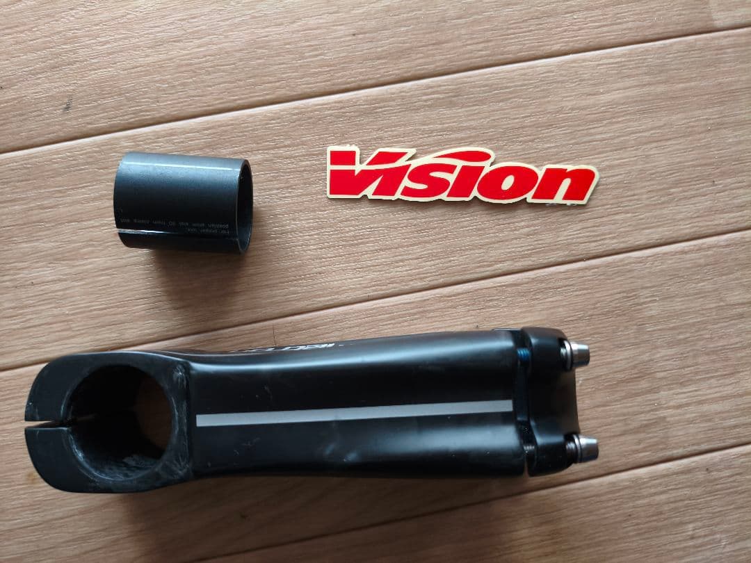 Vision Metron ステム 110mm 31.8mmサイコンマウント付き METRON CARBON ACR ステム | VISION