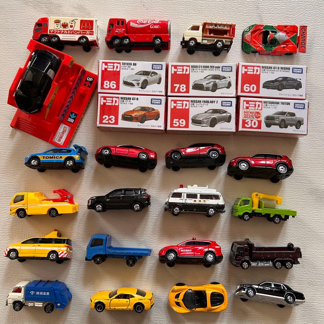 トミカ 新品含む27台セット レア品含む 日本製 - メルカリ