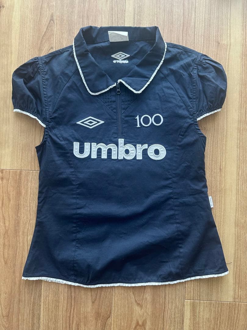 SCULPTOR UMBRO Lace Shirts ネイビー ブラウス S