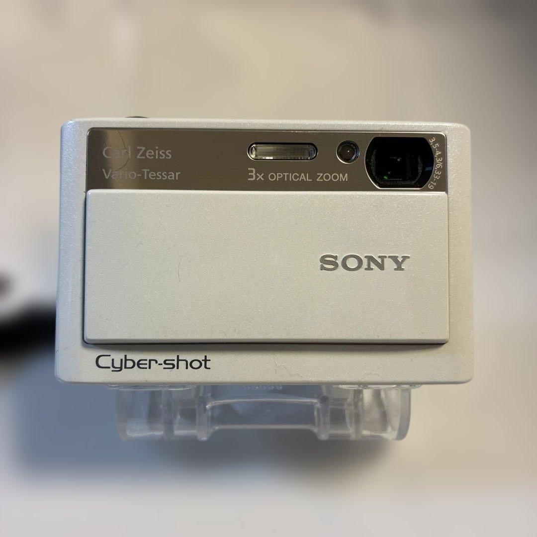 SONY CyberShot DSC-T20 ホワイト デジタルカメラ - メルカリ