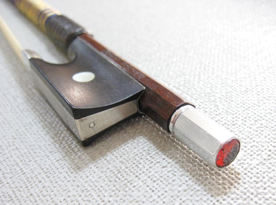 上質ドイツ製】 ERNEST FISCHER ca.1970 バイオリン弓 - メルカリ