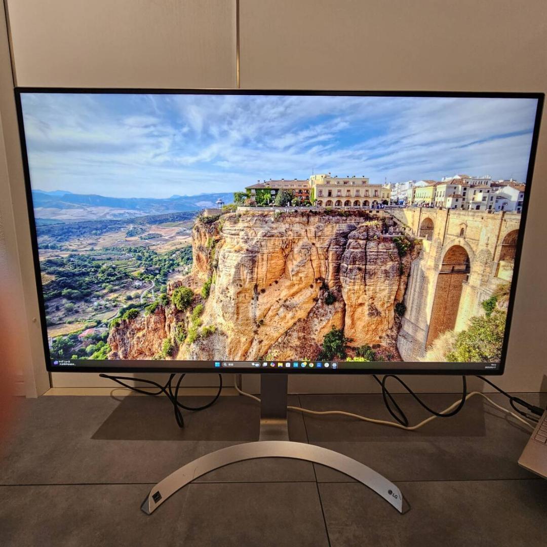 動作品 注意あり LG 32UD99-W （4K UHD 31.5型IPS液晶） LG 32UD99-W: 32