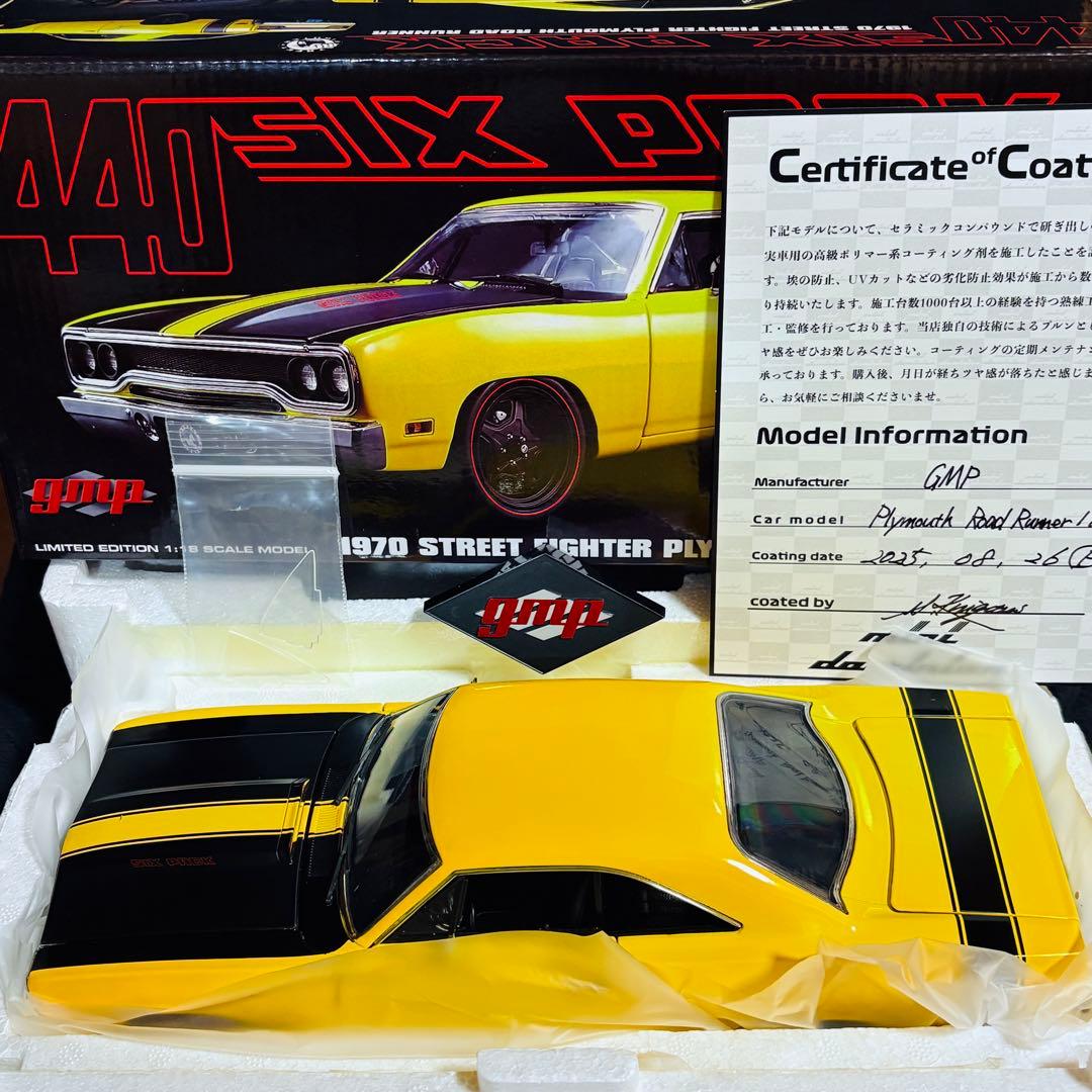 780台限定 1/18 GMP プリムス ロードランナー 440 SIXPACK - メルカリ