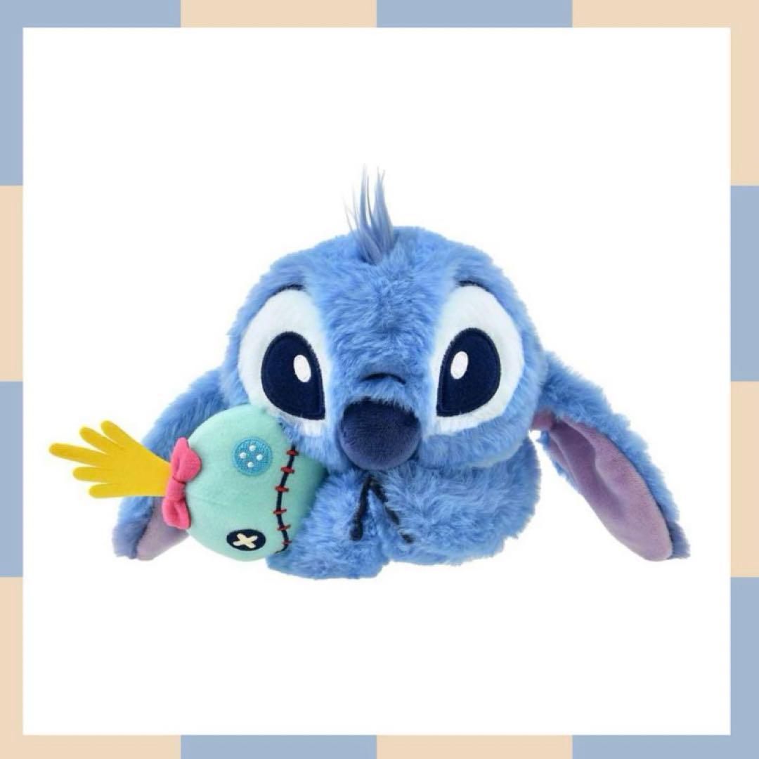 ディズニー スティッチ スクランプ ぬいぐるみペンケース - メルカリ