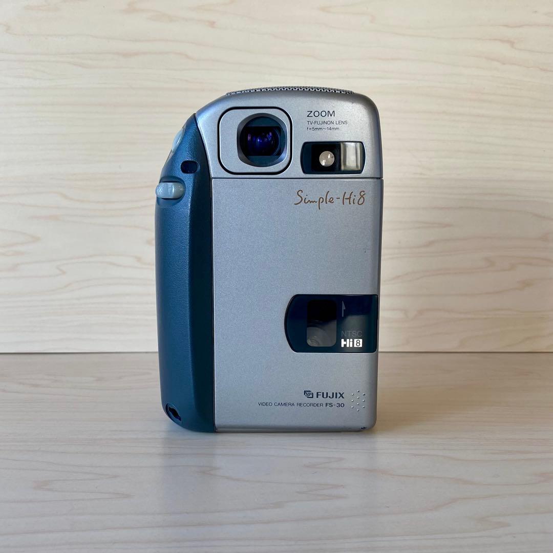 FUJIX FS-30 Hi8ビデオカメラ　付属品あり Yahoo!オークション -「fs-30 fujix」(カメラ、光学機器) の落札相場