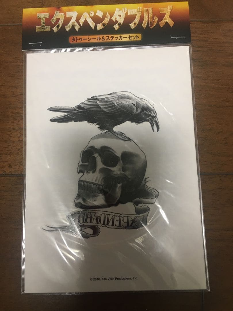 スタローン　エクスペンダブルズ未使用　タトゥーシール　バーニーロス　シールセット スタローン エクスペンダブルズ未使用 タトゥーシール バーニーロス