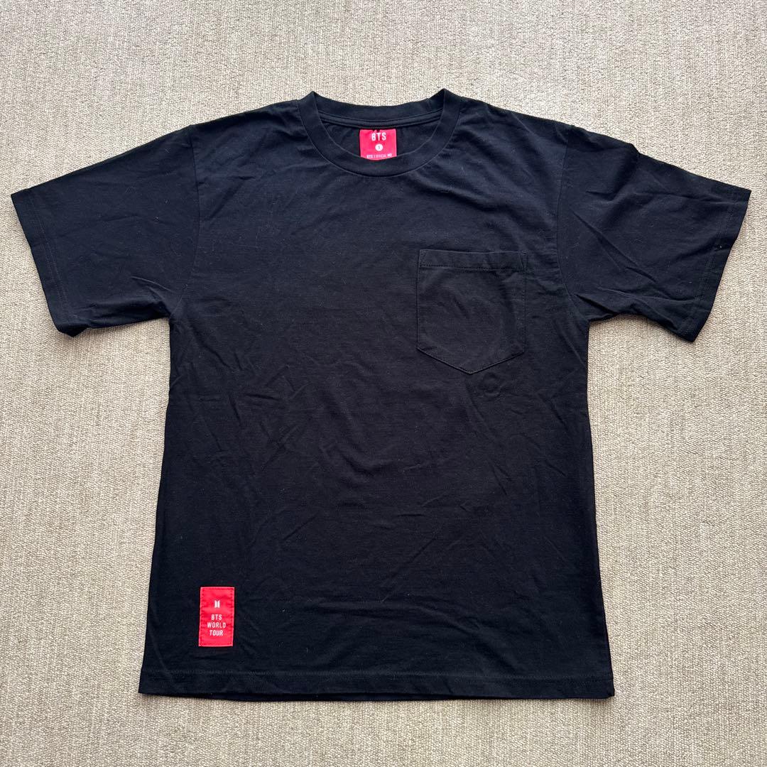BTS LOVE YOURSELF ワールドツアー 公式Tシャツ ブラック M - メルカリ
