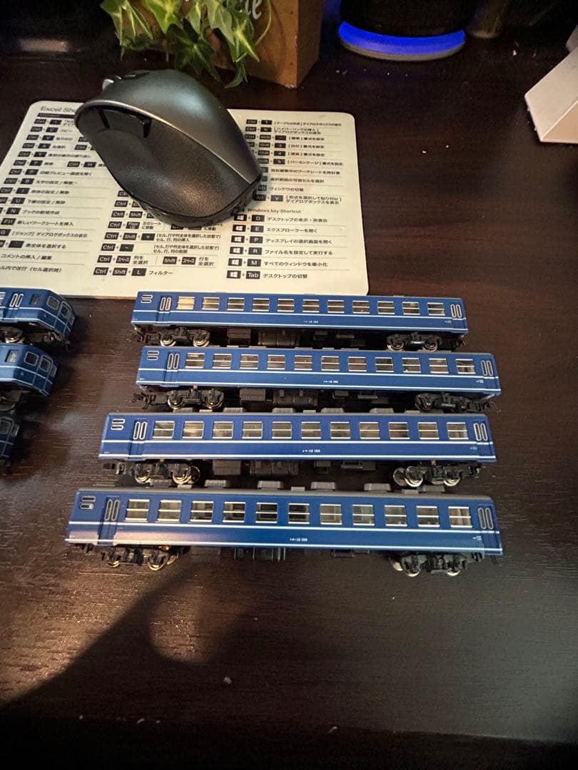 KATO12系客車AND TOMIX機関車セット9両ジャンク