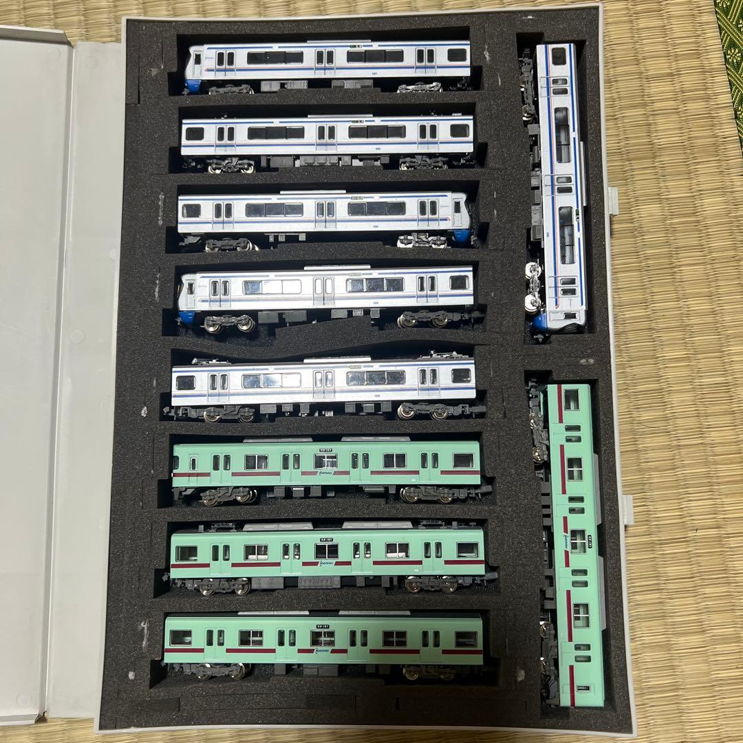 鉄コレ　西鉄3000系&6050系　動力化済み 西日本鉄道6050形更新車6055編成福岡ソフトバンクホークス鷹の祭典2023