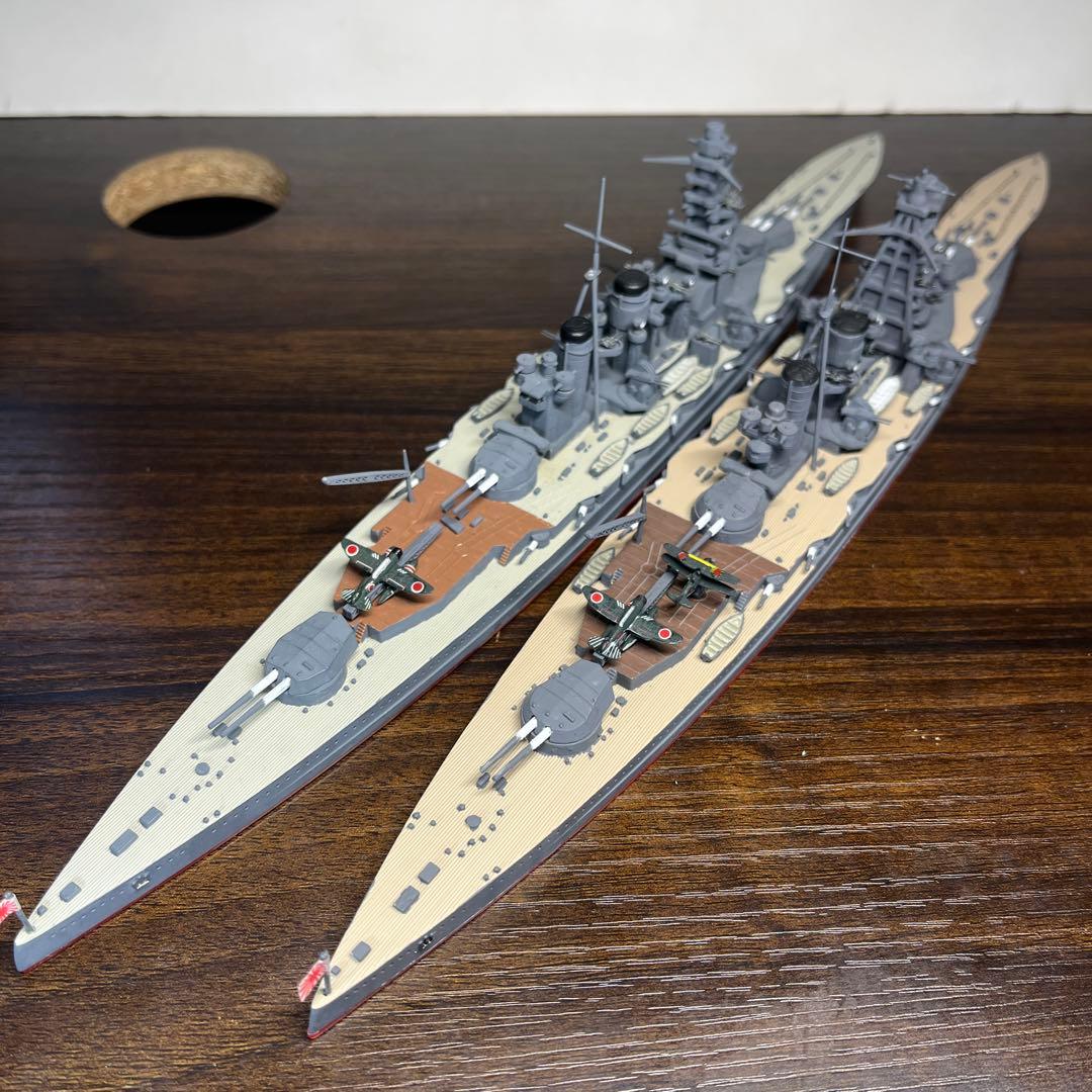 1/700 日本海軍 戦艦比叡・霧島 2隻セット - メルカリ