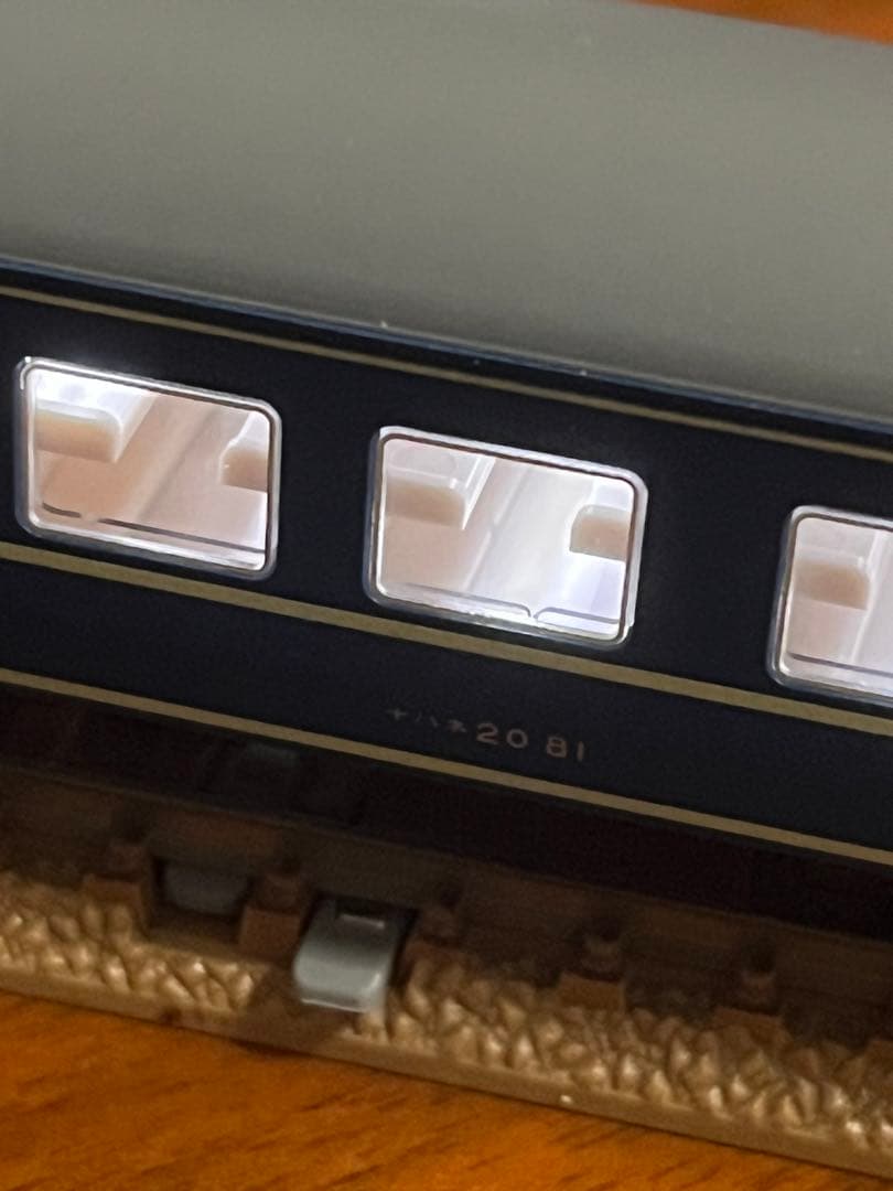 20系客車7両　北陸？　kato ライト室内灯点灯確認済