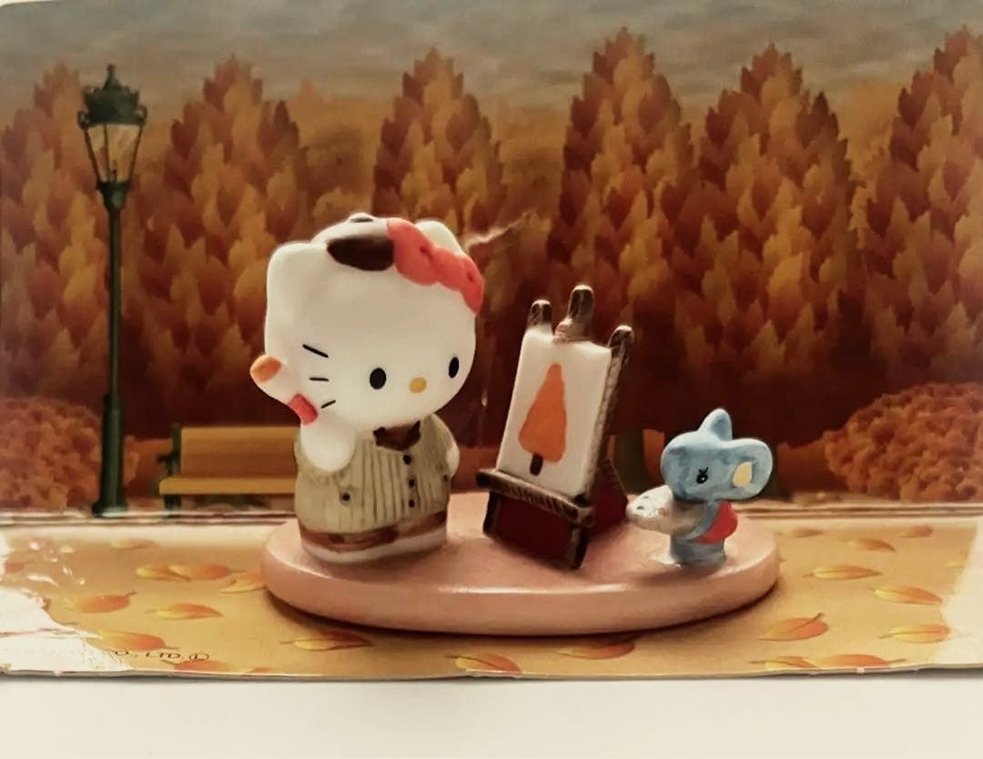 ハローキティ 陶器製フィギュア スケッチ サンリオ 千趣会 - メルカリ