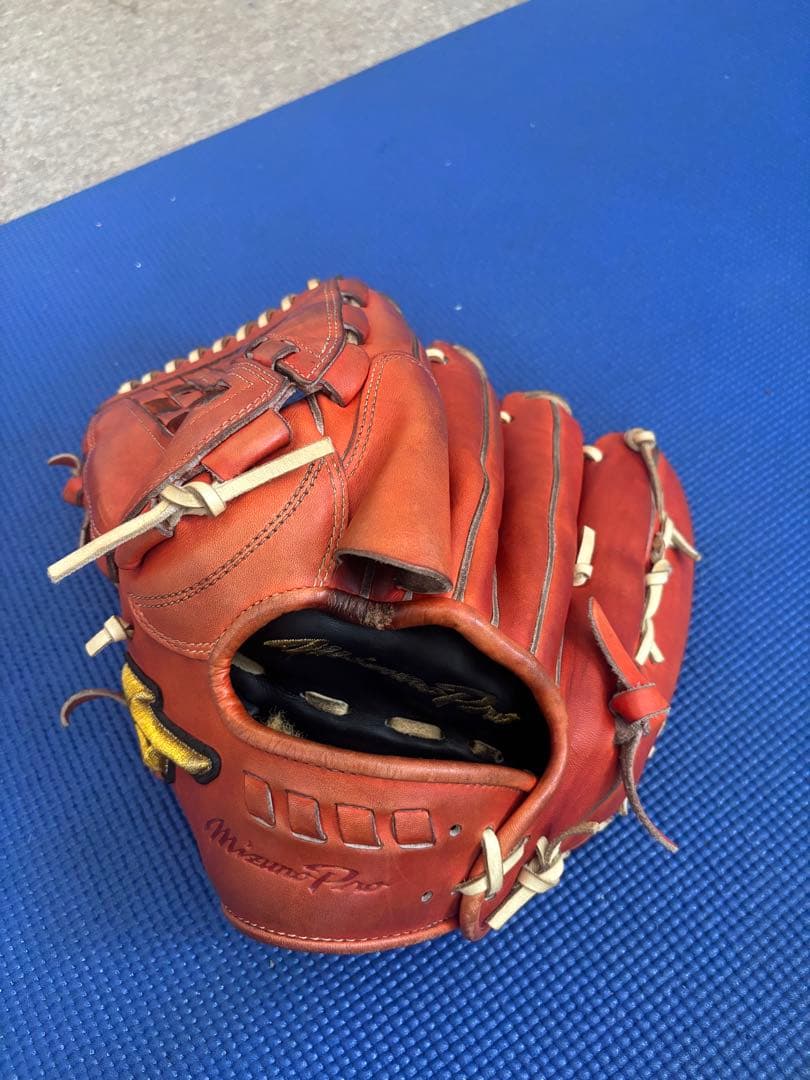 美品 ミズノプロ 一般硬式左投げ 投手用 BSS限定 ミズノ（MIZUNO）（メンズ）硬式 グローブ グラブ 投手用 一般