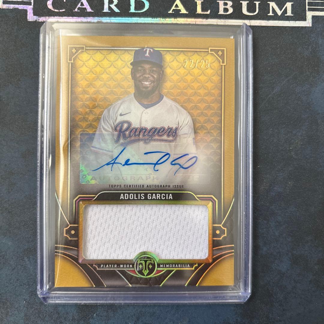 ADOLIS GARCIA レリック 直筆サインカード 2022年 25枚限定 - メルカリ