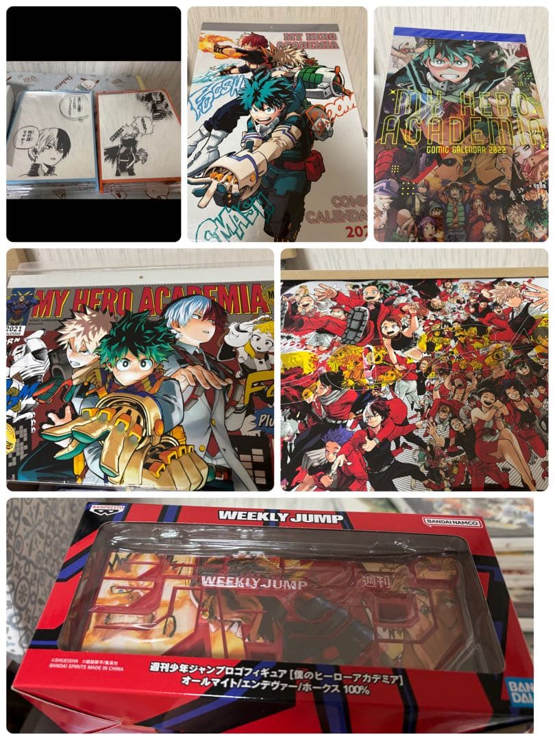 僕のヒーローアカデミア まとめ売り　アクリル　缶バッジ　爆豪　轟　ヒロアカ