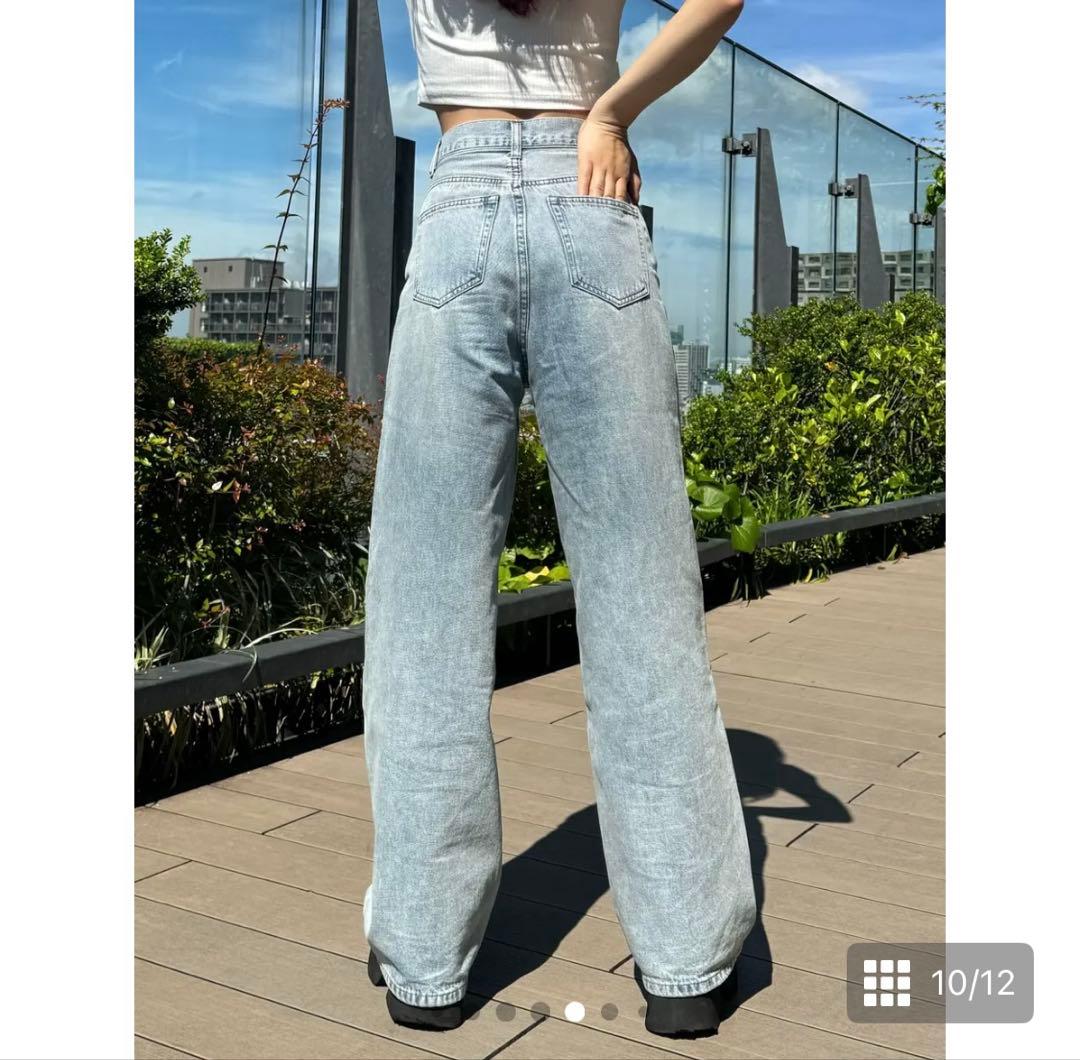 TWWデニム washed-Blue xxs/s long - メルカリ