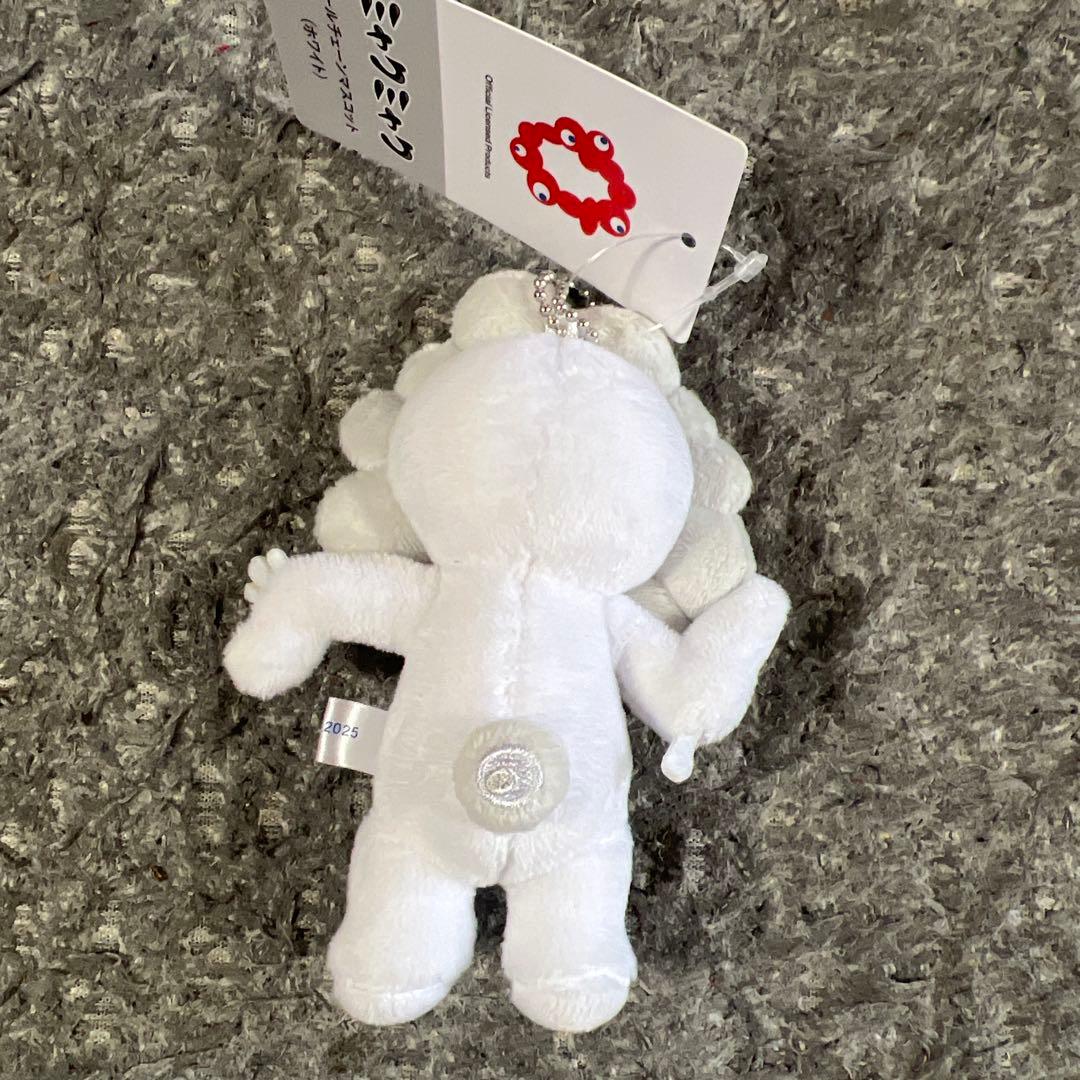 白ミャクミャク ボールチェーンマスコット ホワイト C ぬいぐるみ 万博