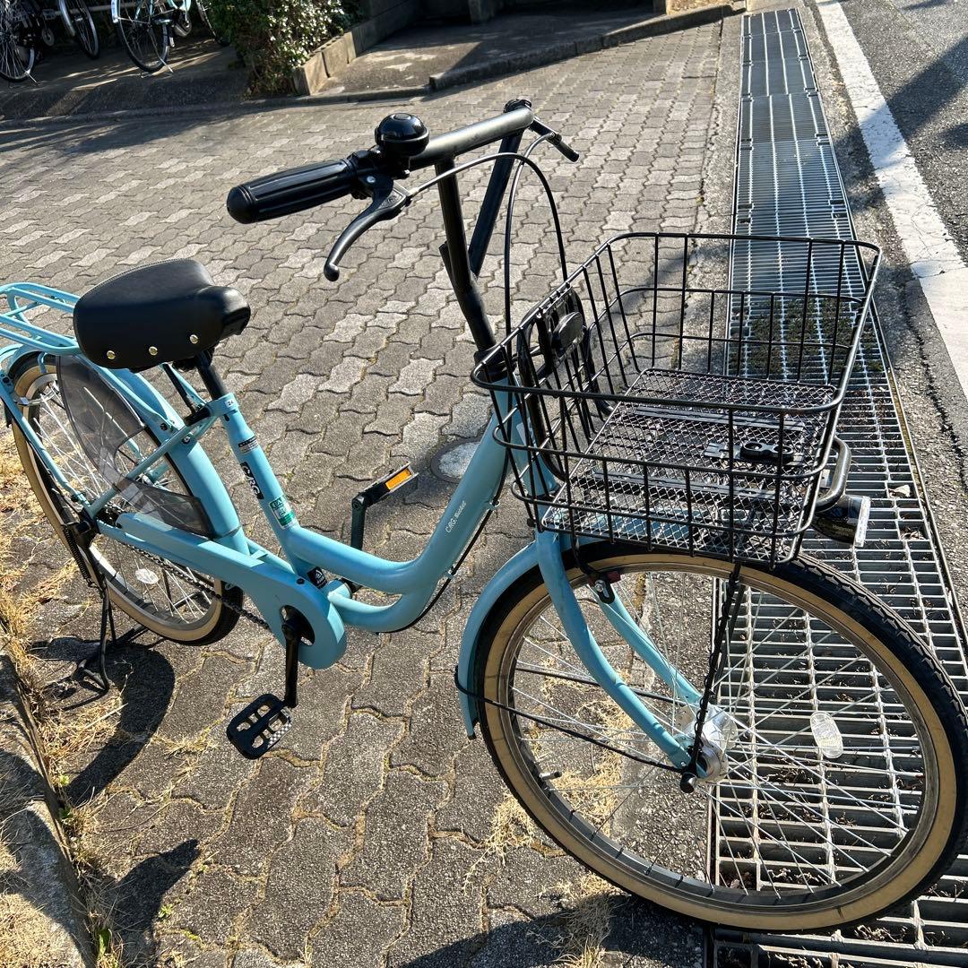 あさひ]カーグバケット BAA-L 24変速なし オートライト シティサイクル