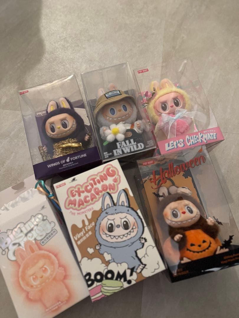 POPMART ラブブThe Monsters ぬいぐるみ5個セット