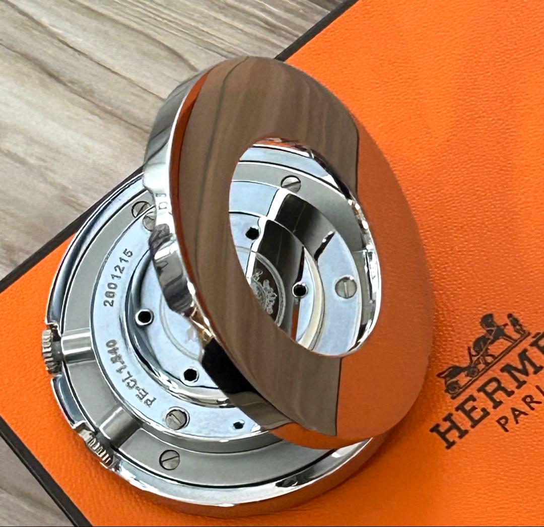 美品☆エルメス HERMES置時計 PE-CL1.540 クリッパー リーベル - メルカリ