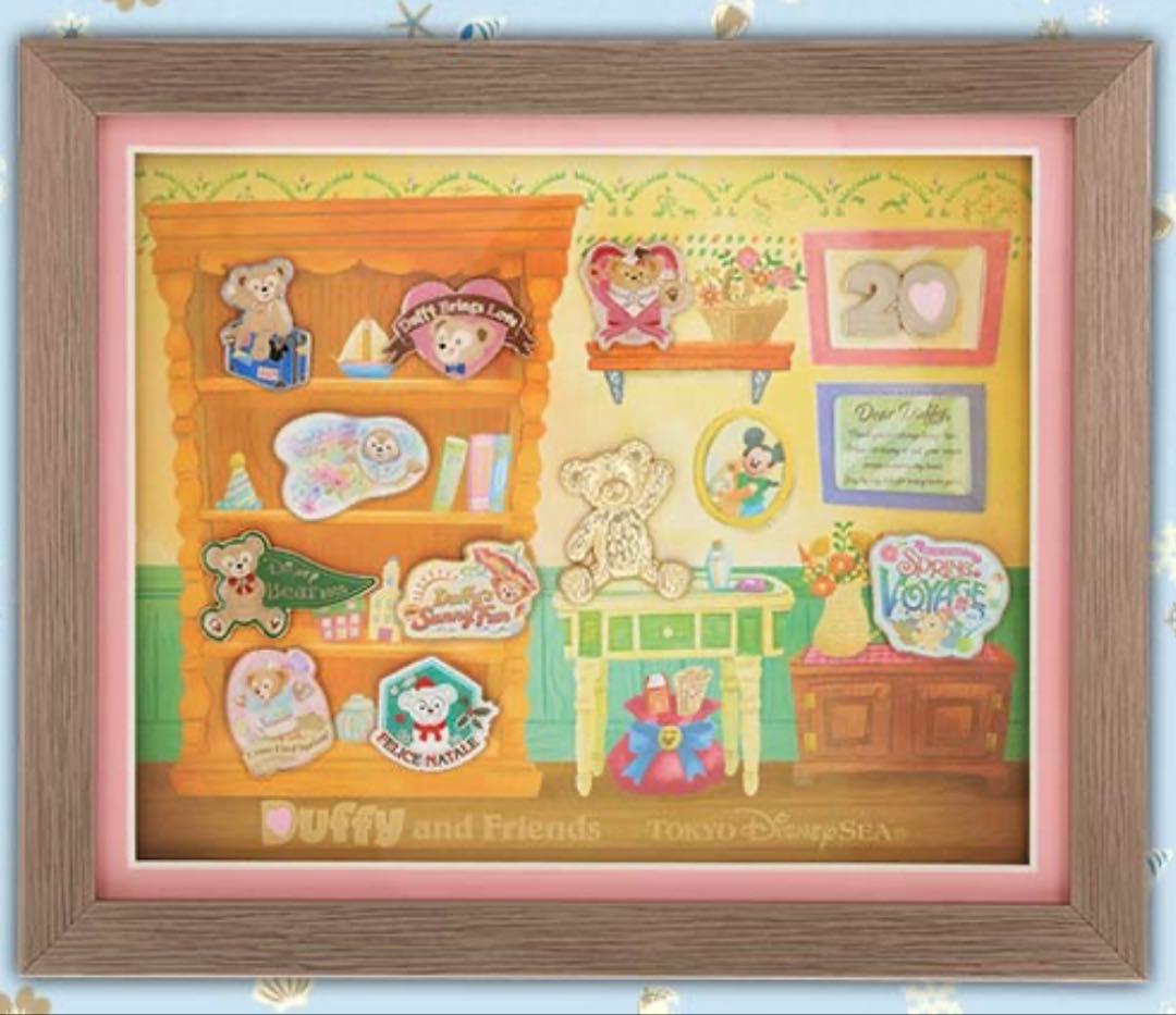 東京ディズニーシー　MY MEMORIES WITH DUFFYピンバッジセット