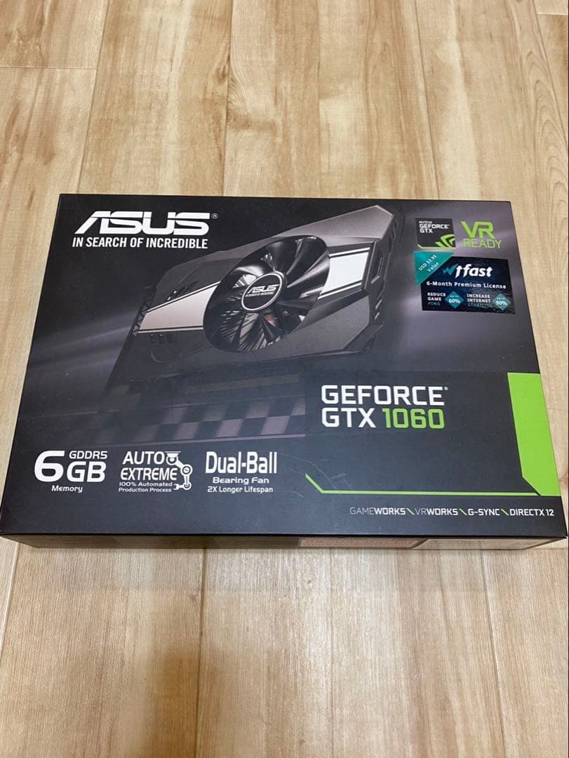 グラフィックボード・グラボ・ビデオカード ASUS GeForce GTX 1060 6GB Amazon | ASUS NVIDIA GeForce GTX 1060 搭載 シングルファンモデル