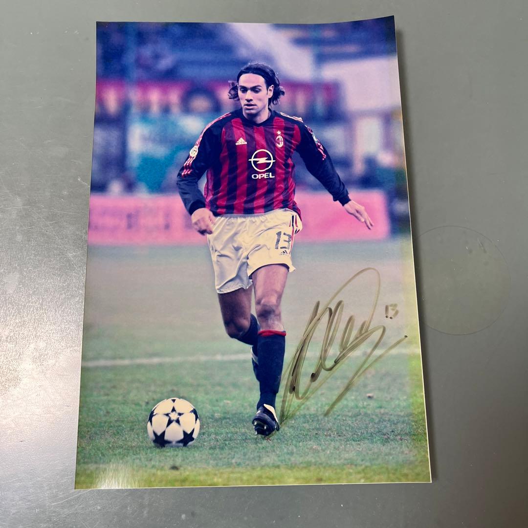 ネスタ ACミラン サッカー選手 サイン入り写真 ケース付き - メルカリ