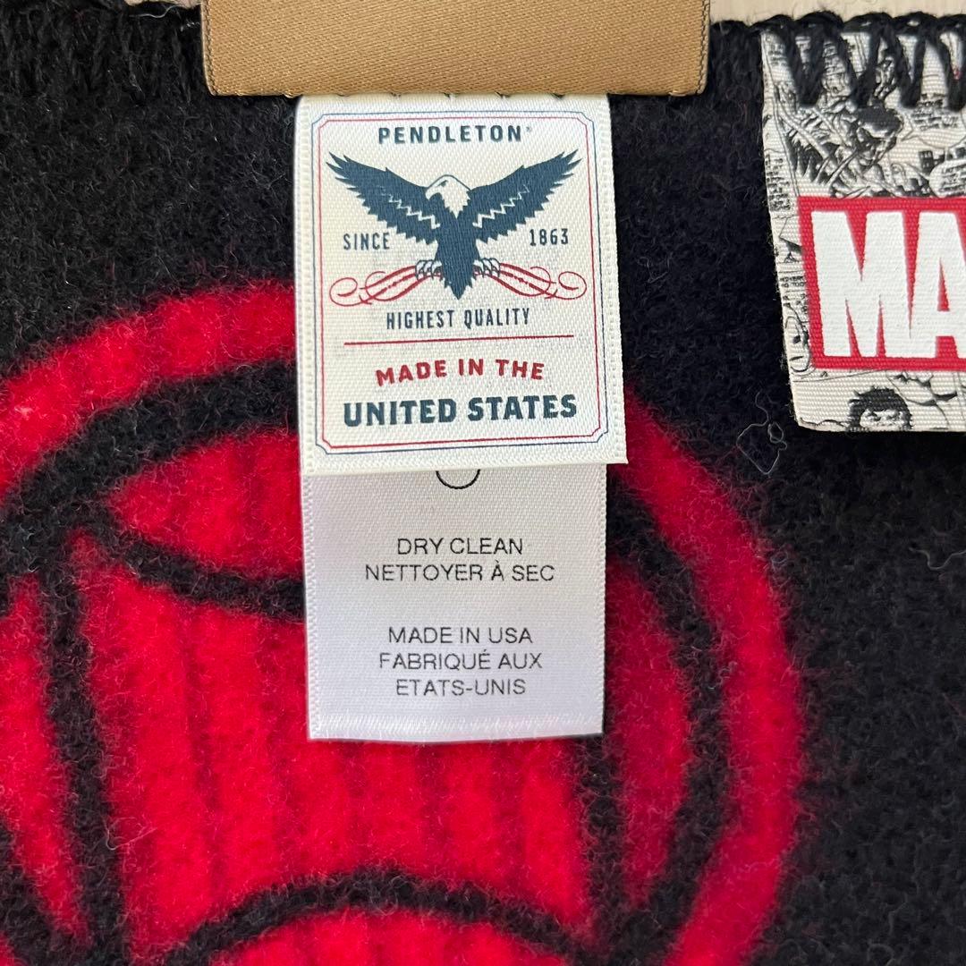 希少 未使用タグ付 PENDLETON × MARVEL ブランケット キャンプ - メルカリ