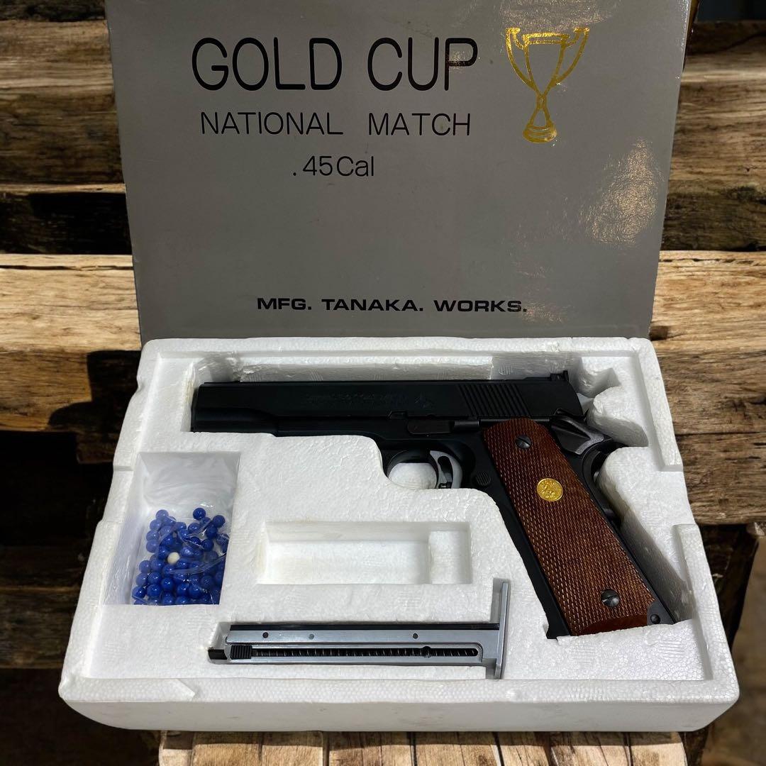 タナカ ゴールドカップ ナショナルマッチ .45cal ガスガン - メルカリ